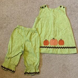Kids Pumpkin Patch Set - Green